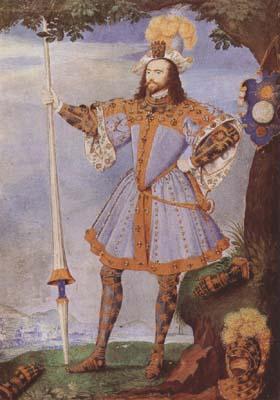 Nicholas Hilliard Portrait of George Clifford,Earl of Cumberland (mk08) oil painting image